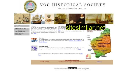 Vochistory similar sites
