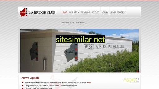 wabridgeclub.com.au alternative sites