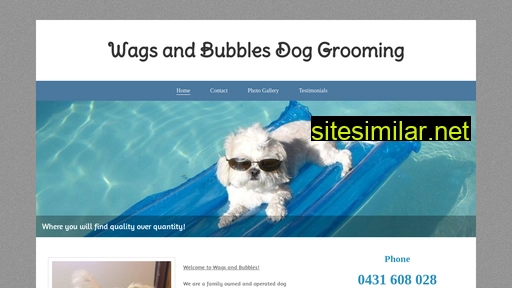 wagsandbubbles.com.au alternative sites