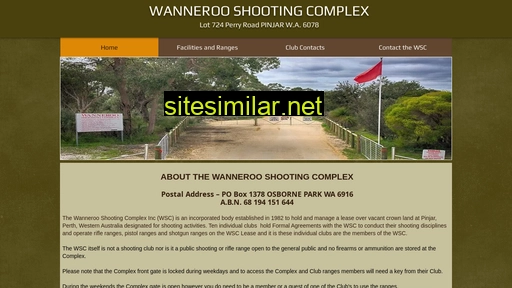 wannerooshootingcomplex.com.au alternative sites
