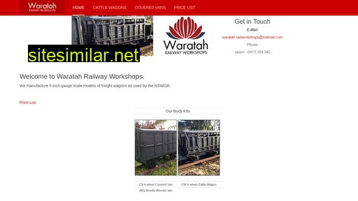 waratahrailworkshops.com.au alternative sites