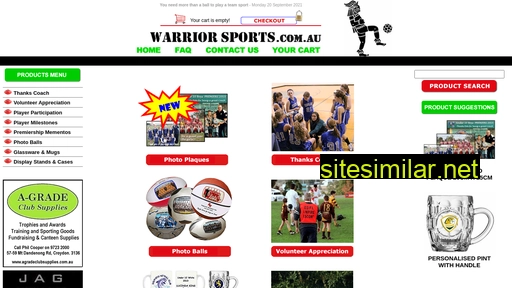 warriorsports.com.au alternative sites