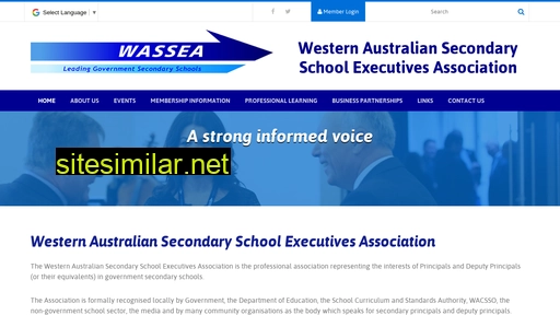 wassea.asn.au alternative sites