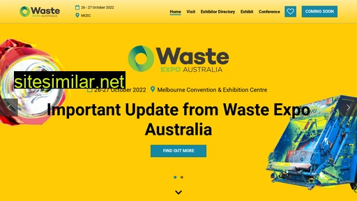 wasteexpoaustralia.com.au alternative sites