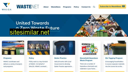 wastenet.net.au alternative sites
