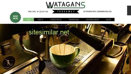 wataganscafe.com.au alternative sites