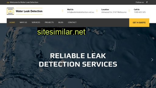 waterleakdetection.net.au alternative sites
