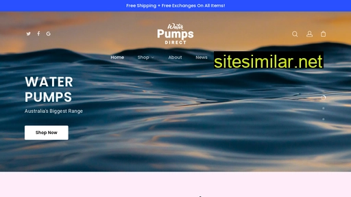 waterpumpsdirect.com.au alternative sites