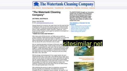 watertankcleaning.com.au alternative sites