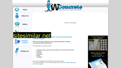wconcrete.com.au alternative sites
