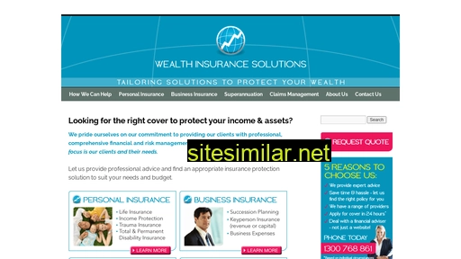 wealthinsurancesolutions.com.au alternative sites