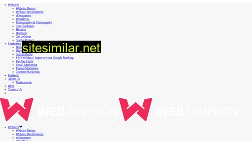 webdivision.com.au alternative sites
