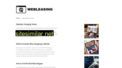 Webleasing similar sites