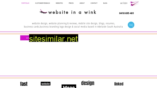 websiteinawink.com.au alternative sites