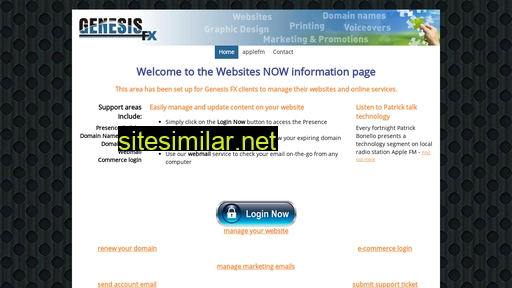 Websitesnow similar sites