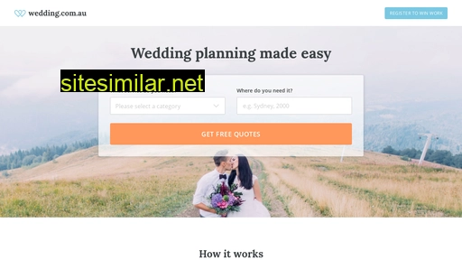 wedding.com.au alternative sites