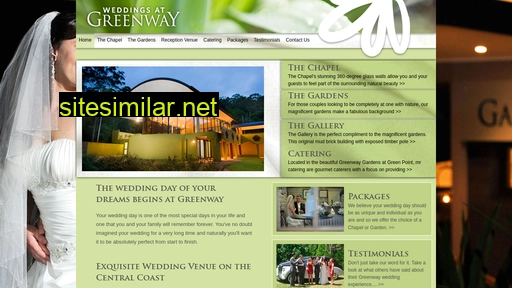 Weddingsatgreenway similar sites