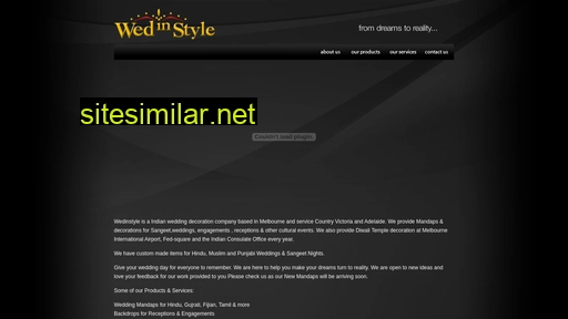 wedinstyle.com.au alternative sites