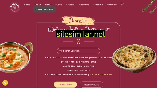 welcomerestaurant.com.au alternative sites