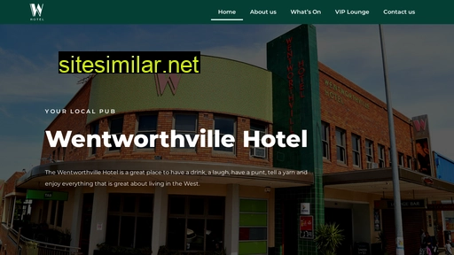 wentworthvillehotel.com.au alternative sites
