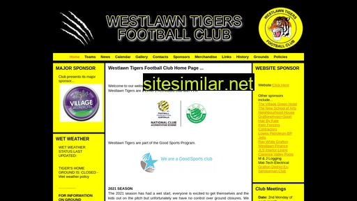 westlawntigersfootballclub.com.au alternative sites