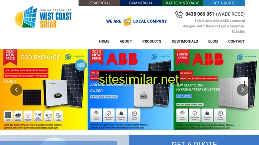 westcoastsolar.com.au alternative sites