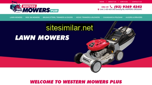 westernmowersplus.com.au alternative sites