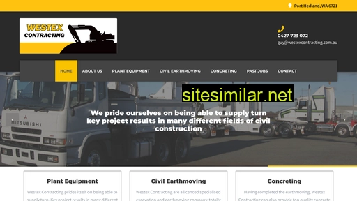 Westexcontracting similar sites