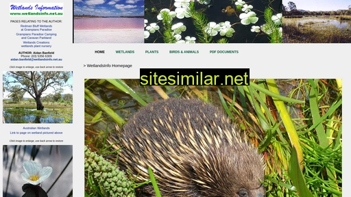 wetlandsinfo.net.au alternative sites