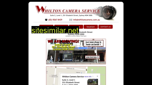 whiltoncamera.com.au alternative sites