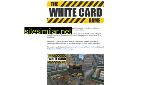 whitecardgame.com.au alternative sites