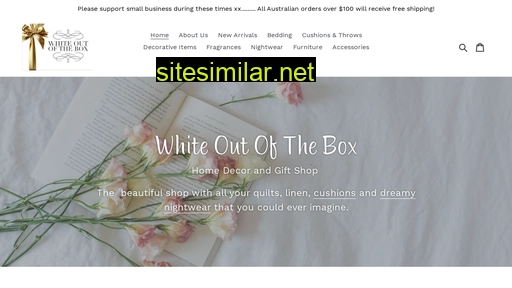 whiteoutofthebox.com.au alternative sites