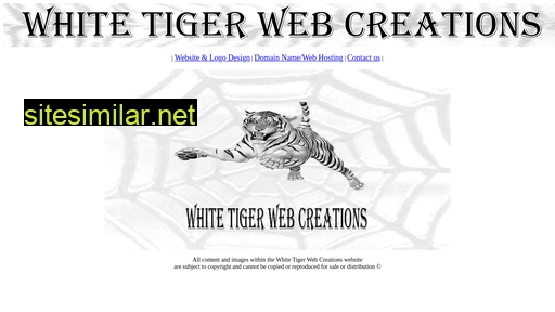 Whitetigerweb similar sites