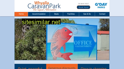 whyallacaravanpark.com.au alternative sites