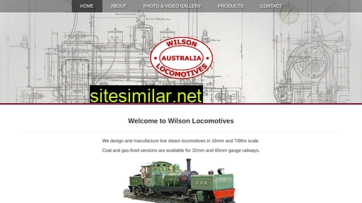 Wilsonlocomotives similar sites
