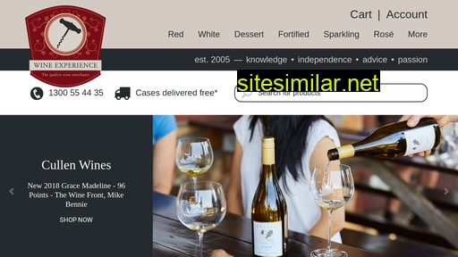 wineexperience.com.au alternative sites