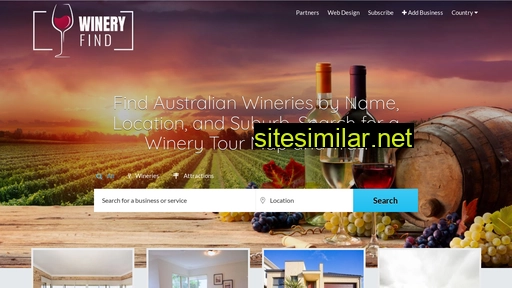wineryfind.com.au alternative sites