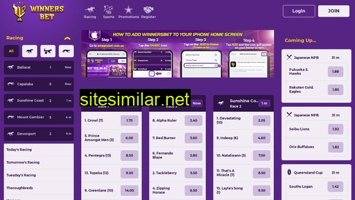 winnersbet.com.au alternative sites