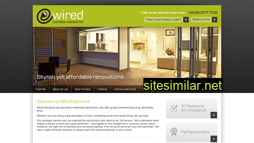 wired-electrical.com.au alternative sites