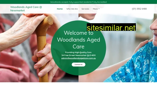 Woodlandsagedcare similar sites