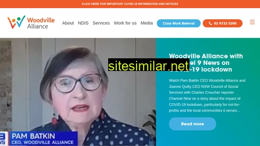 woodville.org.au alternative sites