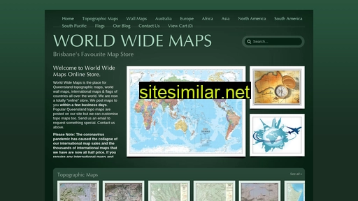worldwidemaps.com.au alternative sites
