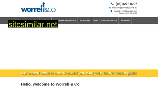 worrellco.com.au alternative sites