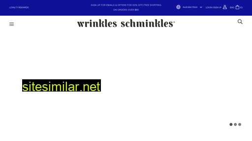 wrinklesschminkles.com.au alternative sites