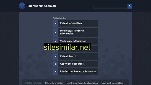 Patentsonline similar sites
