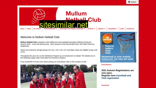 www.mullum.vic.netball.com.au alternative sites