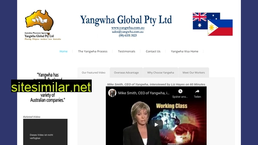 yangwha.com.au alternative sites