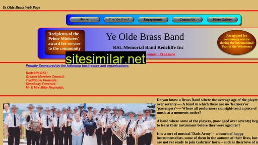 Yeoldebrass similar sites