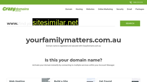 yourfamilymatters.com.au alternative sites