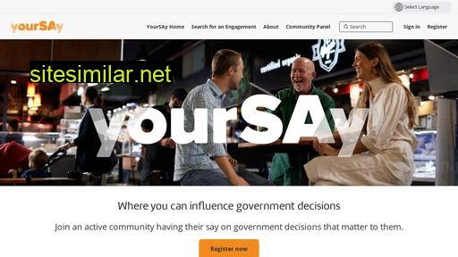 yoursay.sa.gov.au alternative sites